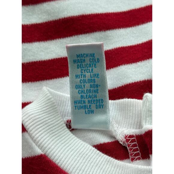 All Mine Cotton Collection Reindeer Christmas Romper 18 Months Red White - Picture 4 of 7